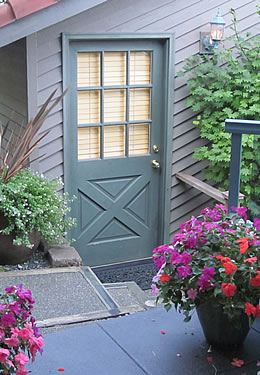 cottage door